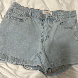 Pacsun high waist mom short size 27